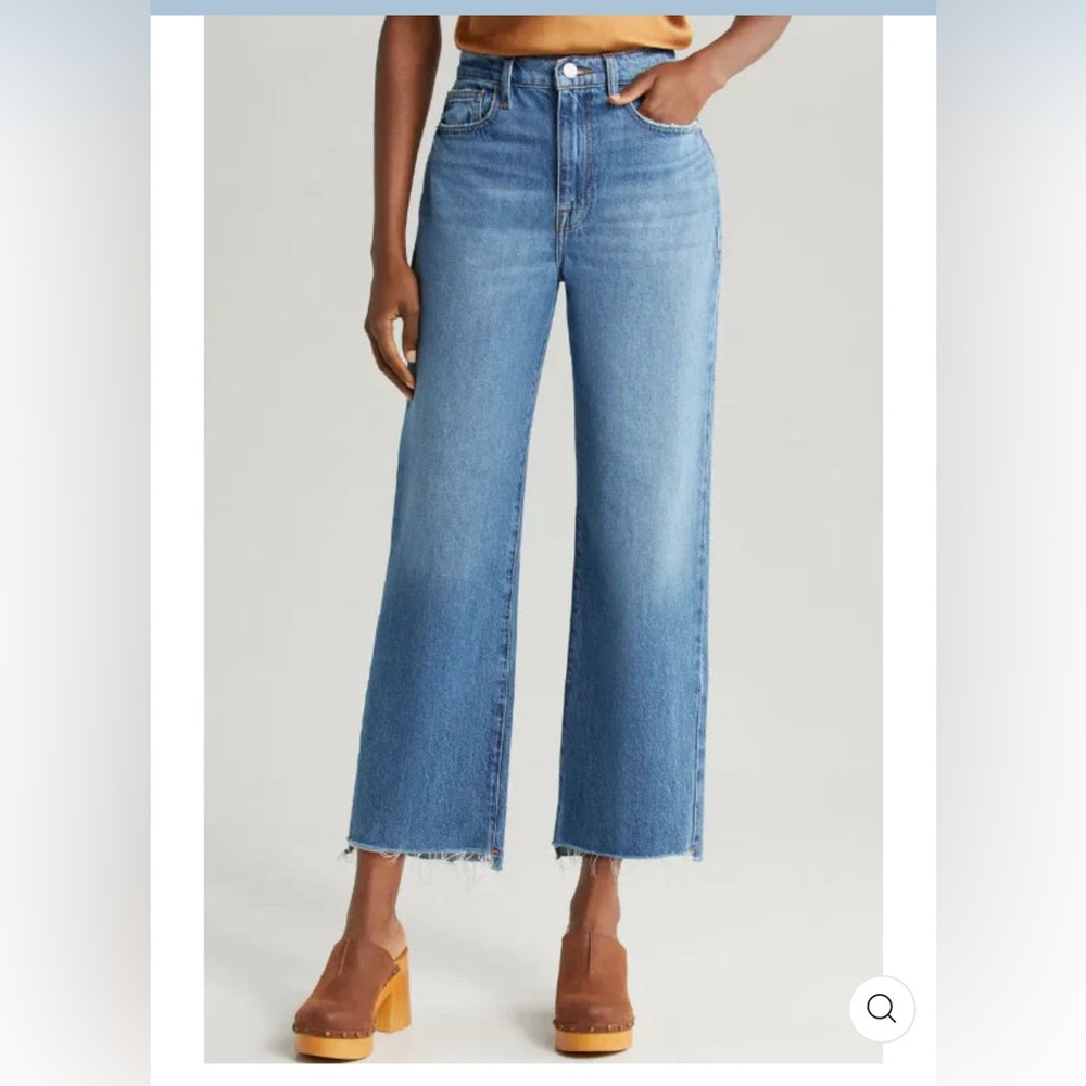 Frame women’s jeans, size 28 - Le Jane Crop in Mariner Clean